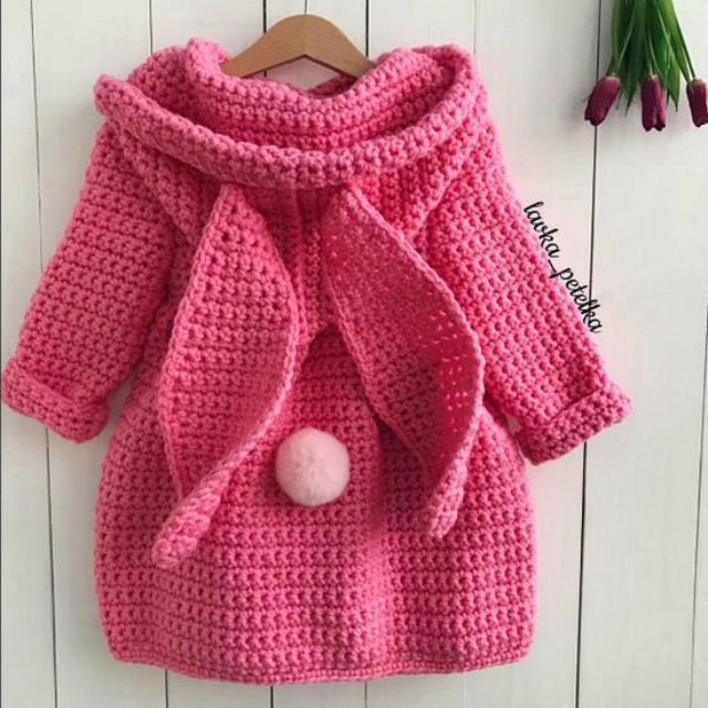 sueter de croche infantil