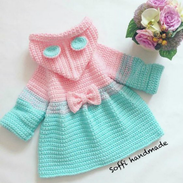 roupas de crochê para bebês