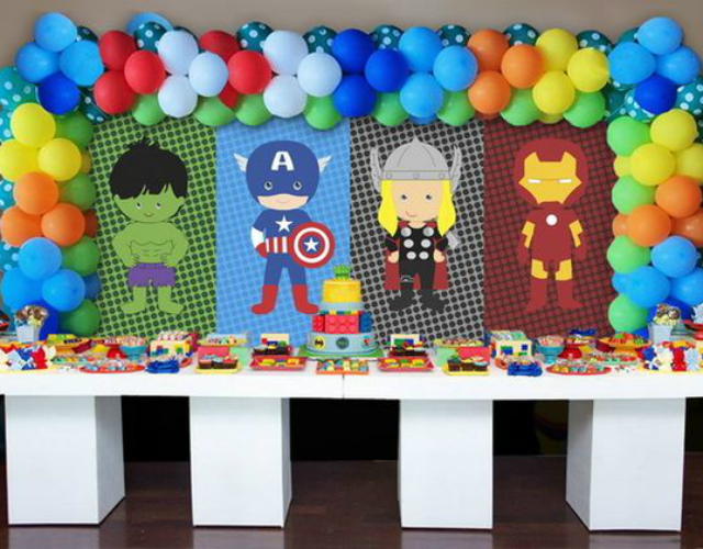 festa vingadores