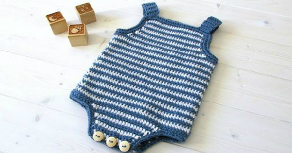 roupa de croche para bebe masculino passo a passo