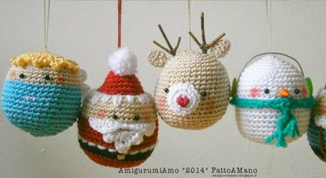 amigurumi para o natal