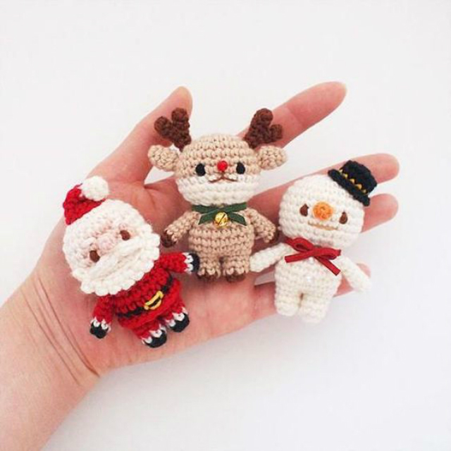 amigurumi para o natal