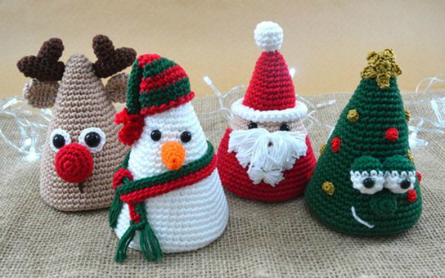 amigurumi de natal receita