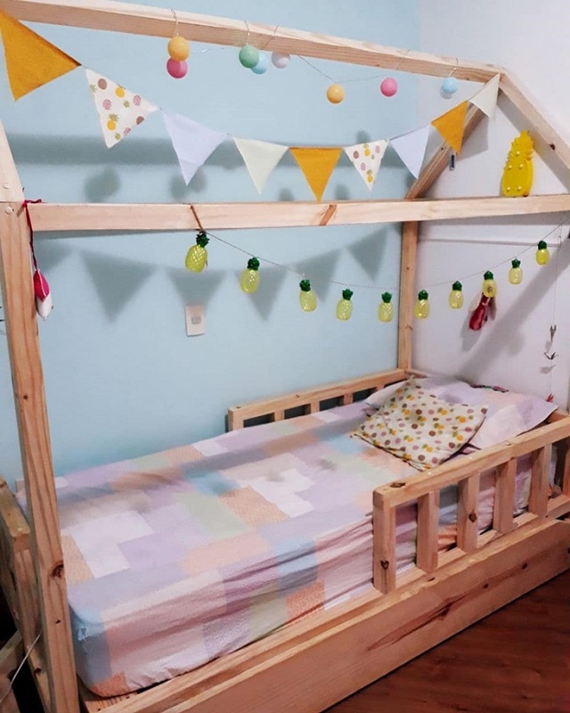 enfeites para cama montessori