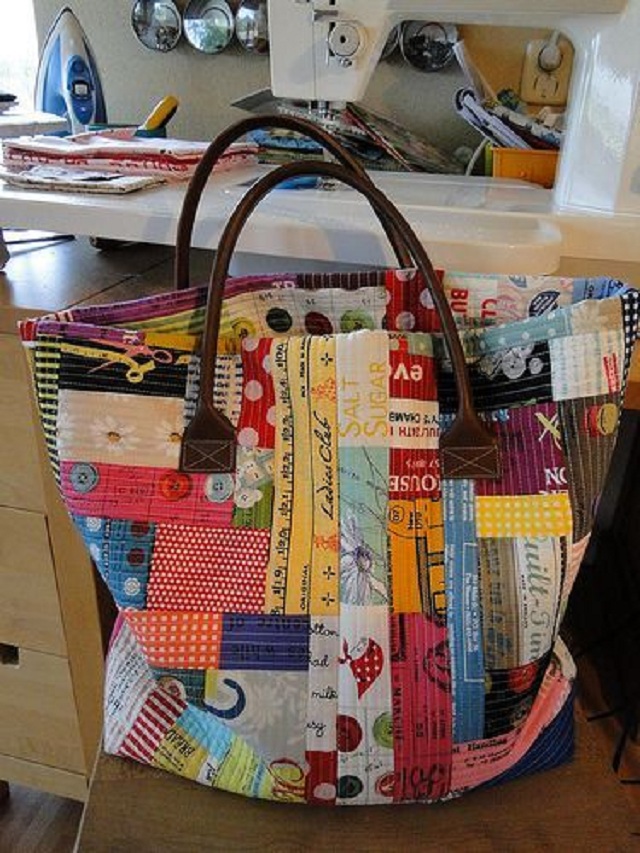 bolsa de patchwork