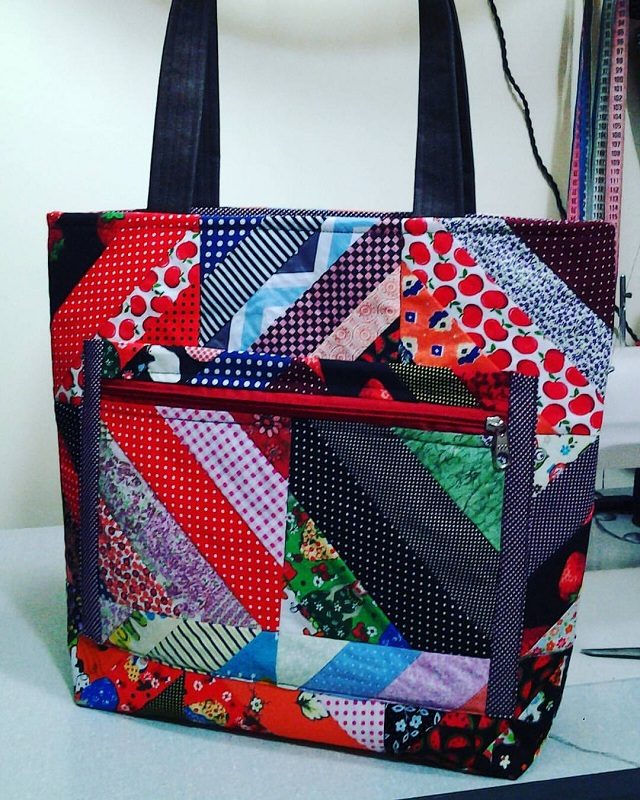 bolsa de patchwork