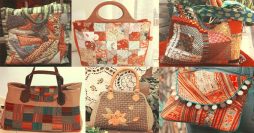 Bolsa de Patchwork: 45 Modelos e Passo a Passos