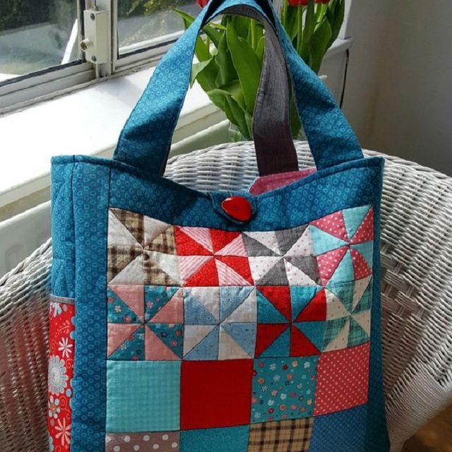 bolsa de patchwork