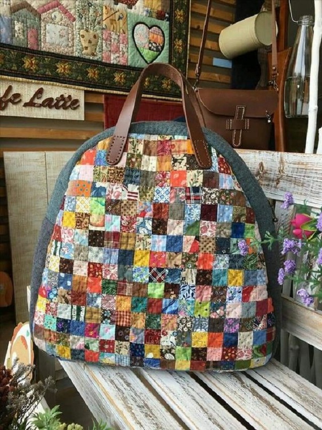 bolsa de patchwork