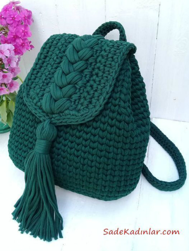 mochila de crochê passo a passo para iniciantes