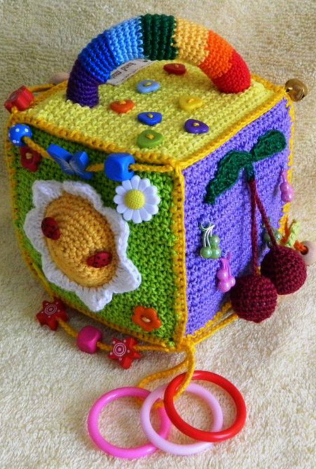 cubo educativo croche