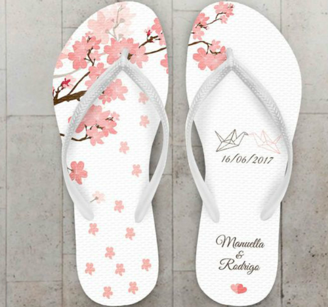 ideia de chinelo personalizado