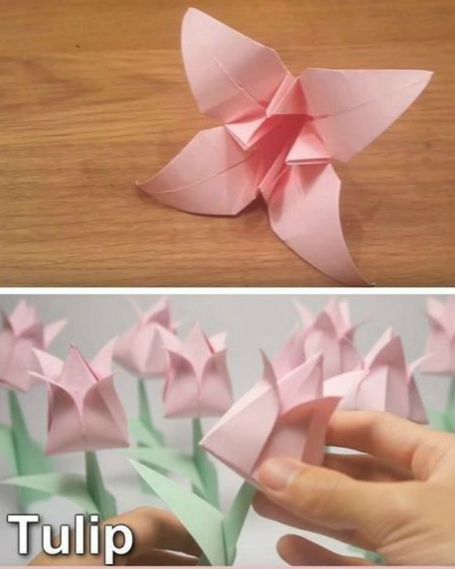 flor de origami