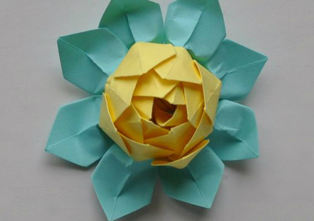 flor de origami