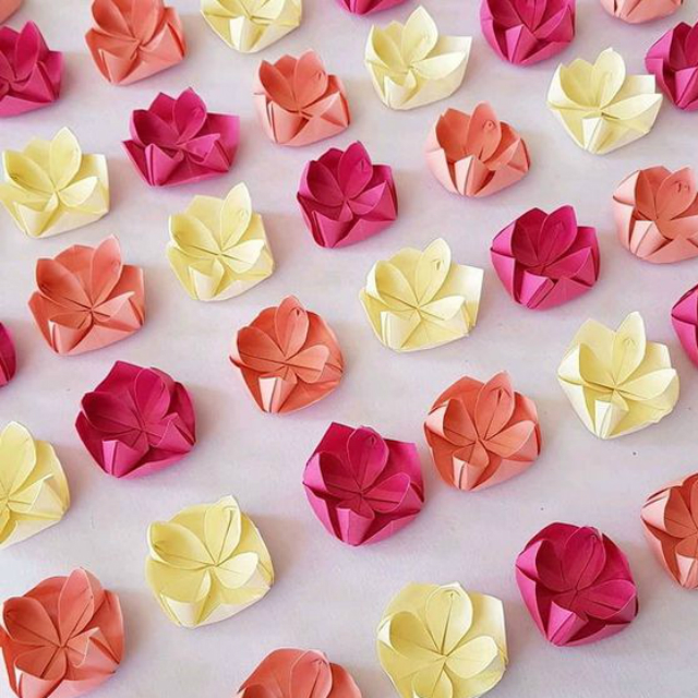 flor de origami