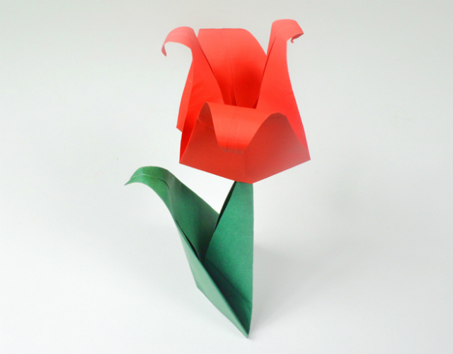 flor de origami