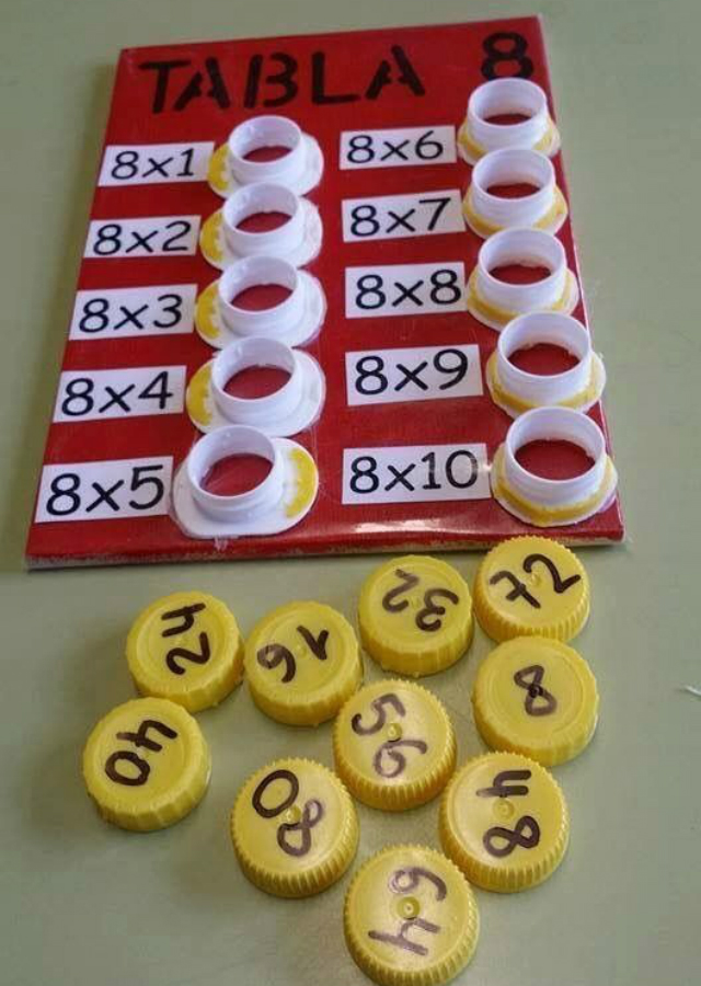 Brincadeira para aprender multiplicação