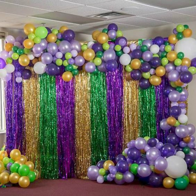 decoração de carnaval com balão