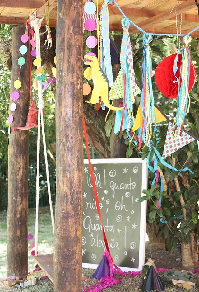 Decoração para festa de carnaval