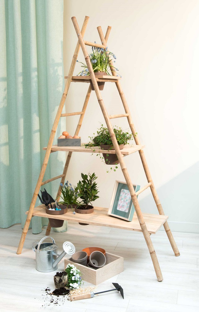 Artesanato com bambu para plantas