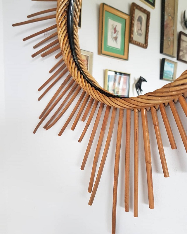Artesanato com bambu fino
