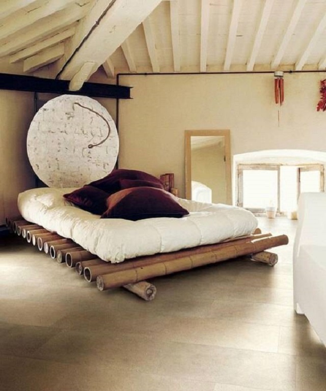 Cama de bambu