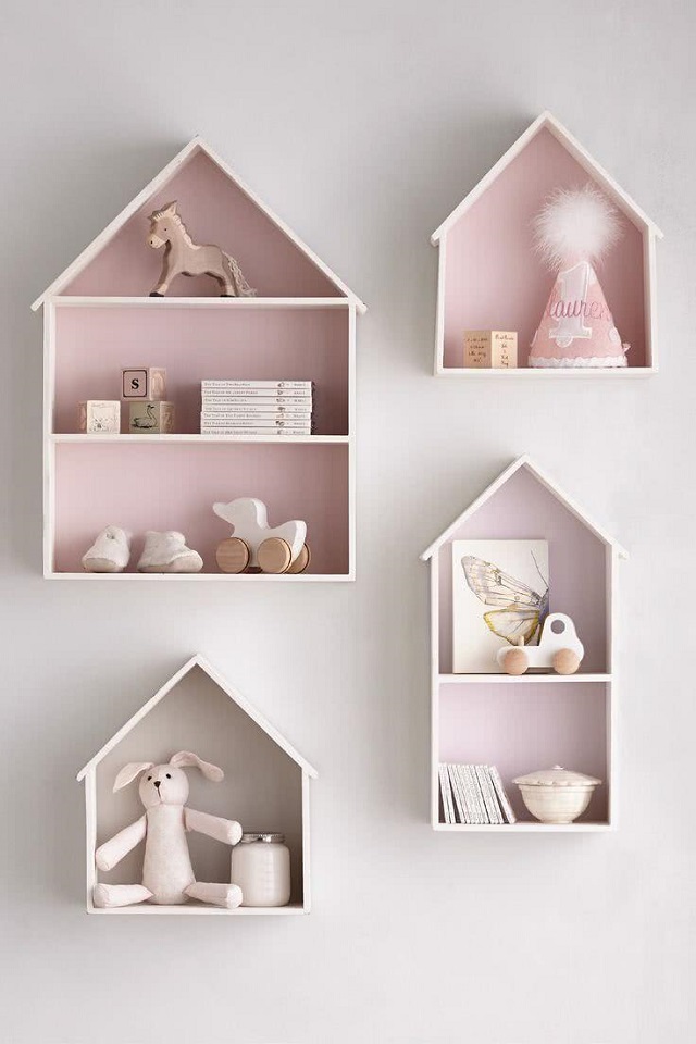 Nichos para quarto infantil