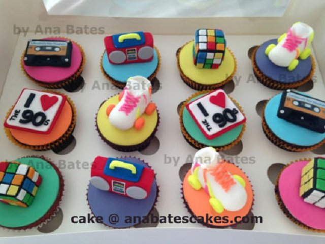 Cupcake anos 90