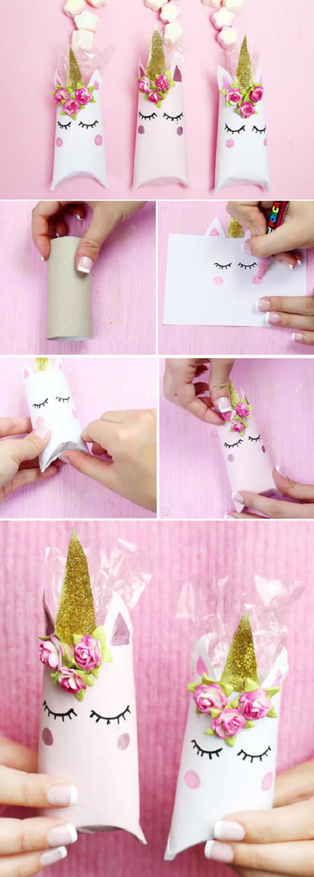 animais com rolinho de papel higiênico