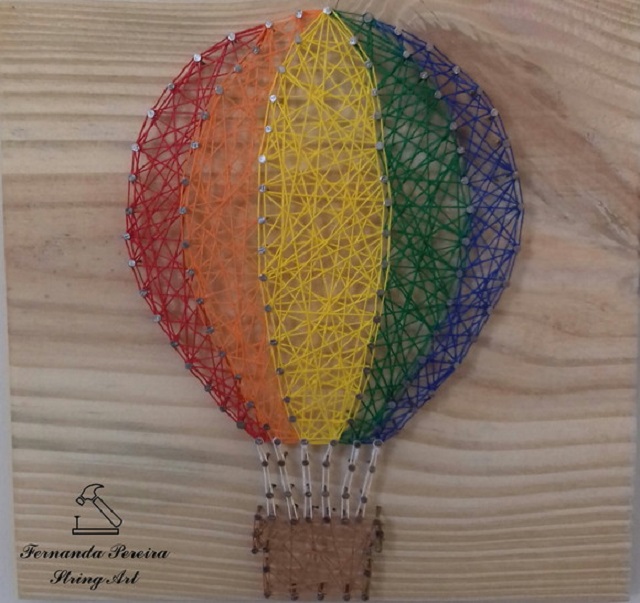 String art de balão