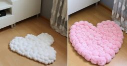 Tapetes de Pompom DIY: Saiba Como Fazer e Onde Usar