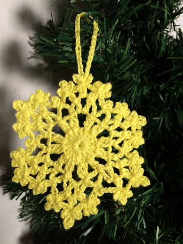 enfeites de natal de croche para arvore