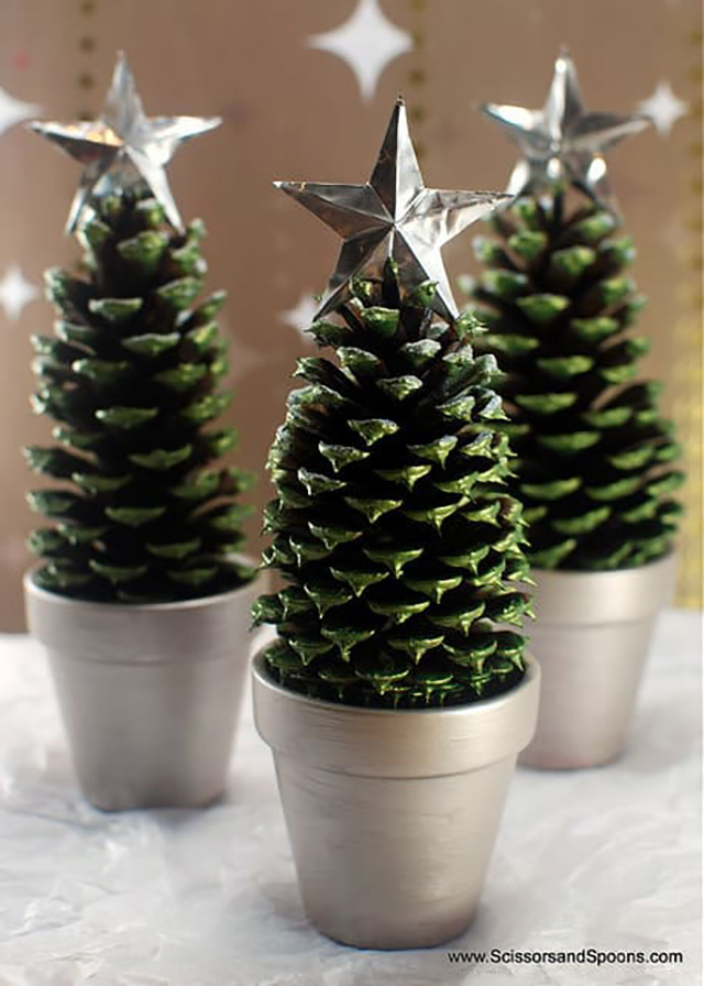 árvore de natal de artesanato