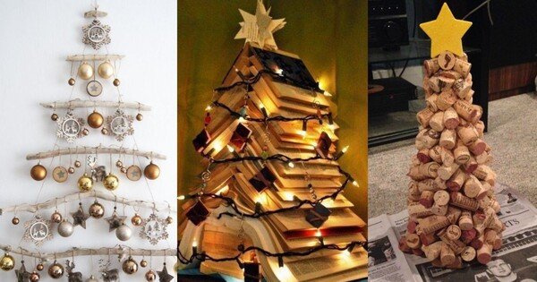 23 Modelos de Árvore de Natal Artesanal para Fazer em Casa | Revista Artesanato 23 Modelos de Árvore de Natal Artesanal para Fazer em Casa | Revista Artesanato