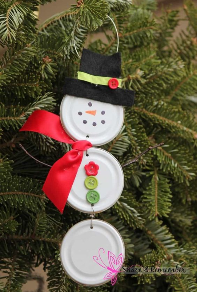 trabalhos manuais para o natal com material reciclado