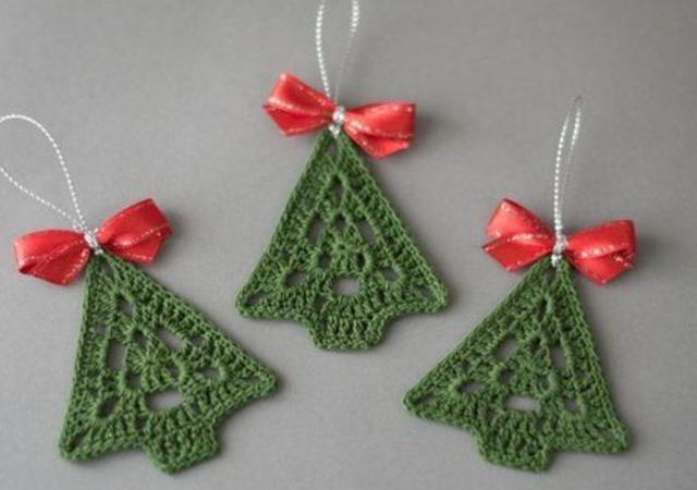 Enfeites de Natal de Crochê: Passo a Passos + Receitas | Revista Artesanato Enfeites de Natal de Crochê: Passo a Passos + Receitas | Revista Artesanato