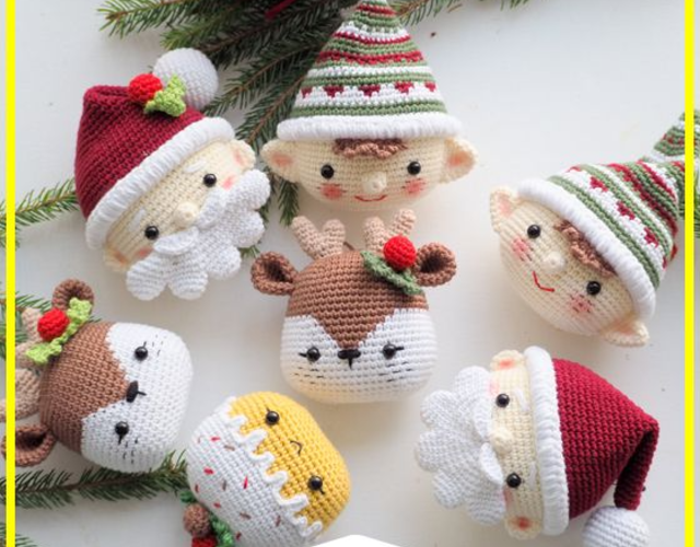 Enfeites de Natal de Crochê: Passo a Passos + Receitas | Revista Artesanato Enfeites de Natal de Crochê: Passo a Passos + Receitas | Revista Artesanato
