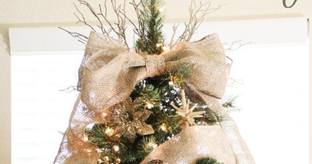 Decoração de Natal Simples: Modelos de Topo de Árvore Super Criativos | Revista Artesanato Decoração de Natal Simples: Modelos de Topo de Árvore Super Criativos | Revista Artesanato