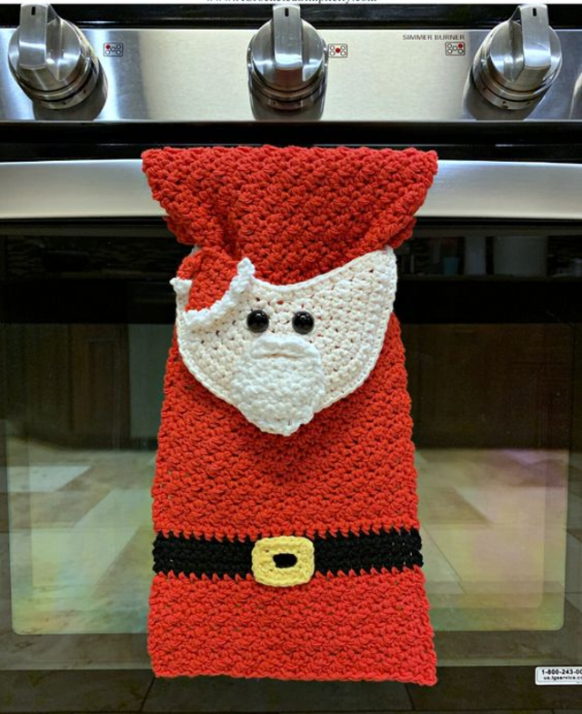 papai noel croche