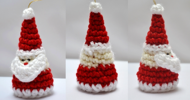 Papai Noel de Crochê: Passo a passo + Inspirações | Revista Artesanato Papai Noel de Crochê: Passo a passo + Inspirações | Revista Artesanato