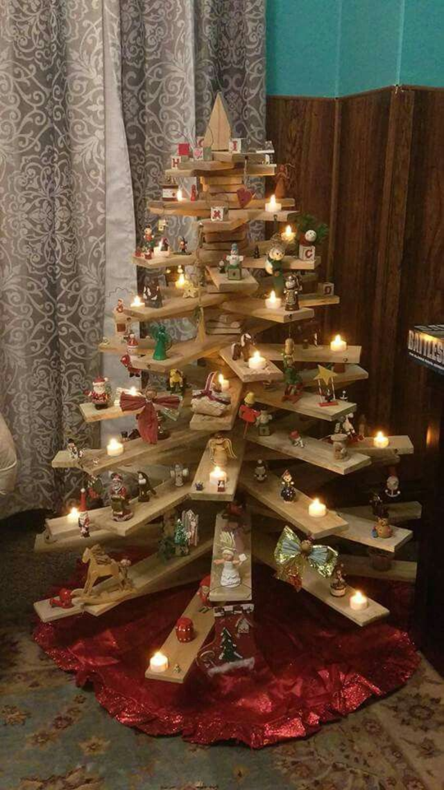 23 Modelos de Árvore de Natal Artesanal para Fazer em Casa | Revista ...