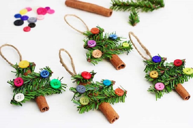 Ornamentação de Natal com Botões: 8 Enfeites Criativos e Fáceis de Fazer | Revista Artesanato Ornamentação de Natal com Botões: 8 Enfeites Criativos e Fáceis de Fazer | Revista Artesanato
