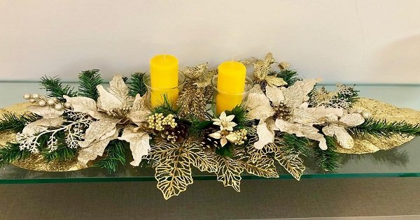 Arranjo de Natal: Inspirações Maravilhosas para Decorar sua Mesa | Revista Artesanato Arranjo de Natal: Inspirações Maravilhosas para Decorar sua Mesa | Revista Artesanato