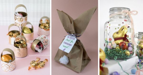 Ideias de Lembrancinhas de Páscoa com Embalagens Vazias