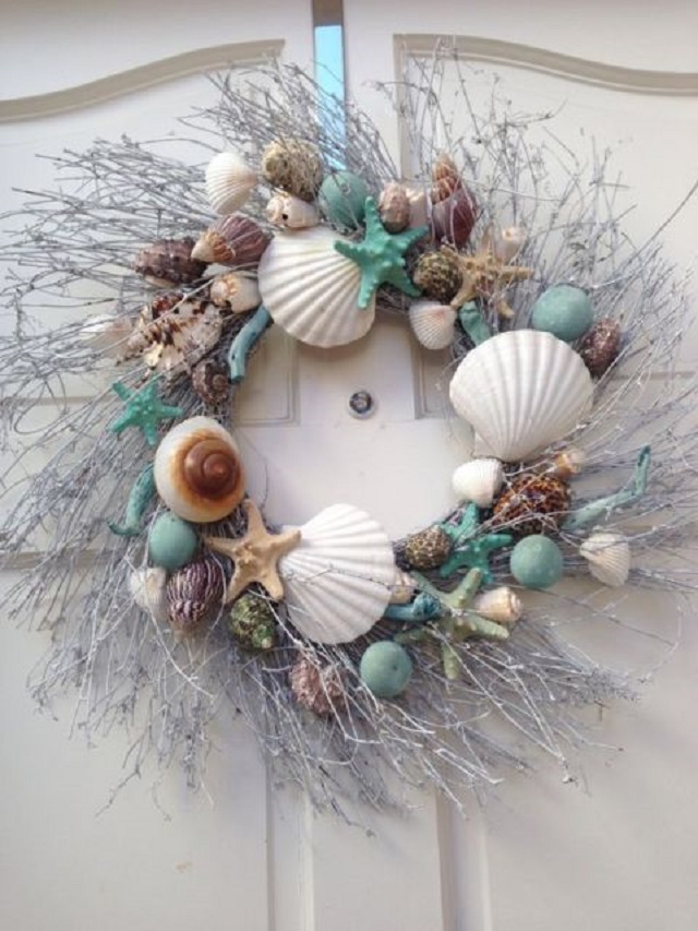 artesanato com concha do mar ideias