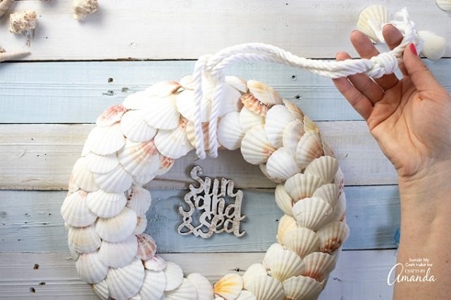 ideias de artesanato com conchas do mar