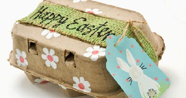 Ideias de Lembrancinhas de Páscoa com Embalagens Vazias