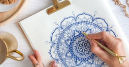 Desenhos e Moldes Gratuitos Para Pintar Mandala