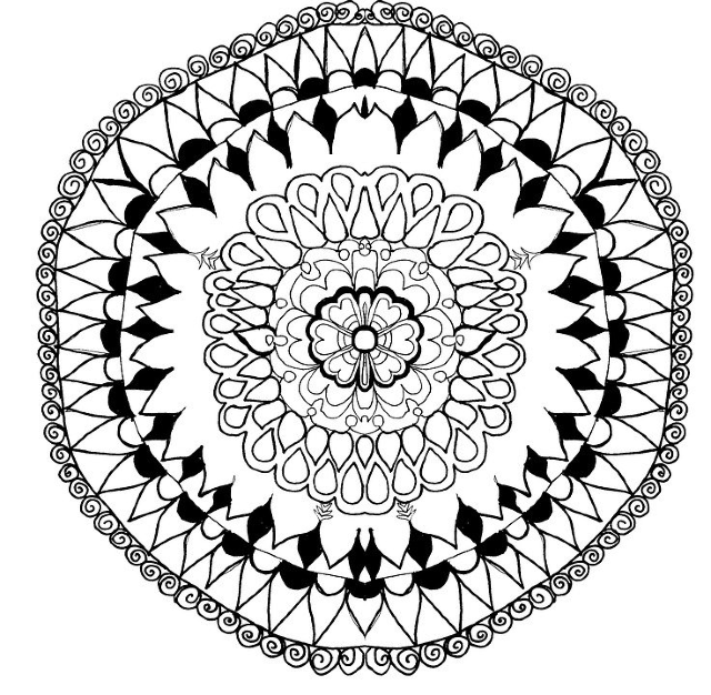 Para pintar mandala