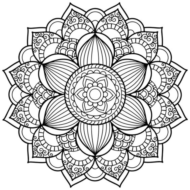 Para pintar mandala